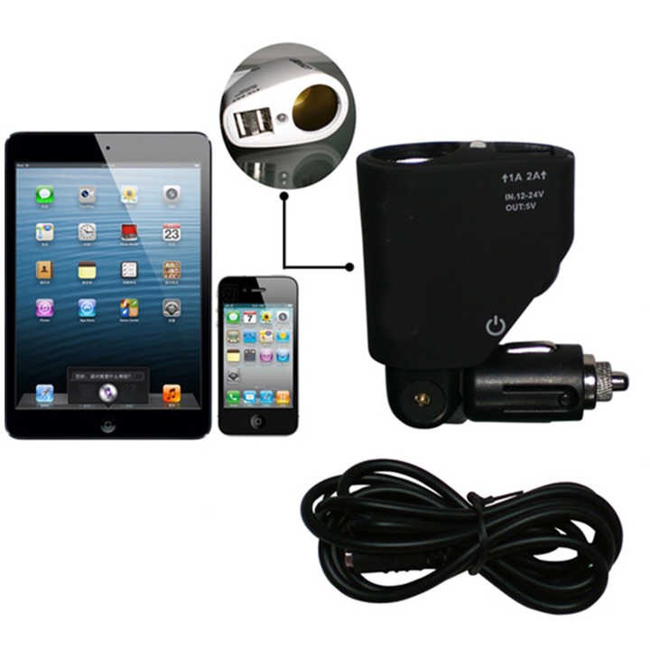 Car Universal 2 USB Car Charge